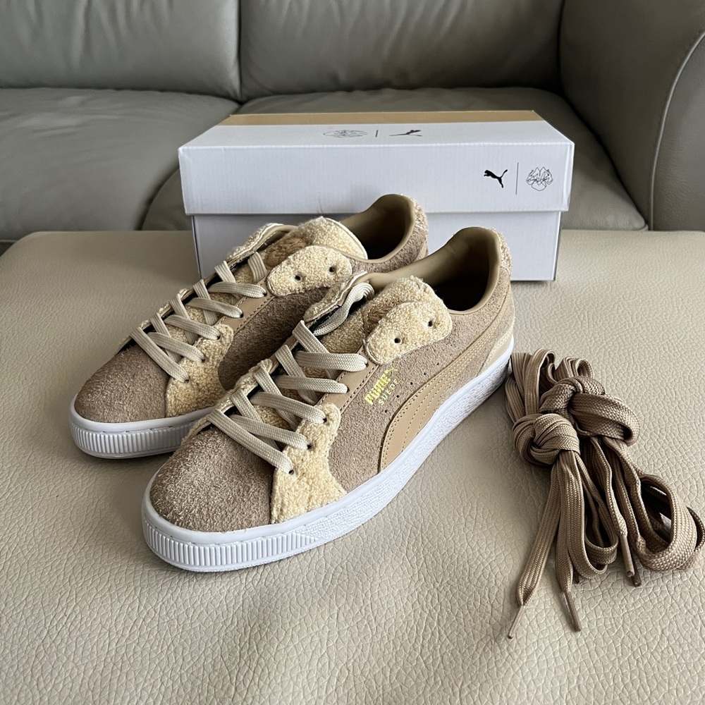 NWB - Puma x June Ambrose High Court Cunning Suede Sneaker - US Size 8.5 / EU 39